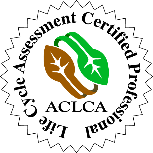 Life Cycle Assessment LCA Certified Professional LCA CP
